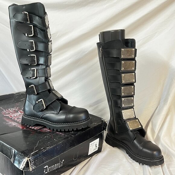 New Demonia Reaper 30 Men's Boots from 2009 Demonia Line - Picture 1 of 2